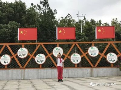 丁荷小脚丫 带着国旗走天下，科技点燃爱国梦